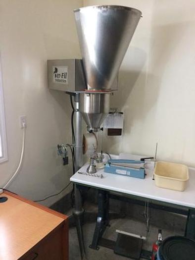 Used Per-Fil Model MF Semi Automatic Auger Filler
