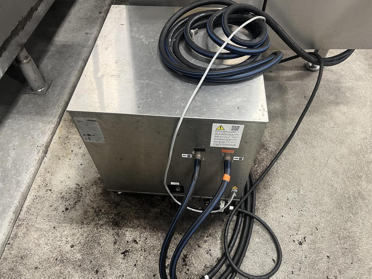 Used TOMRA Blizzard Optical Sorter with Lauda Chiller