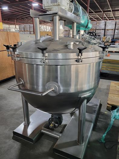 Used Lee 200SS-5T Liquid Mixer with Agitation