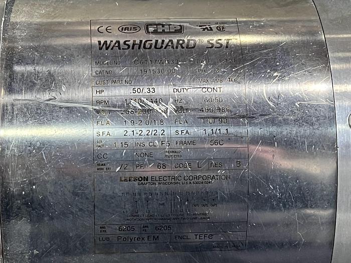 Used 8'L Inclined Packing Conveyor