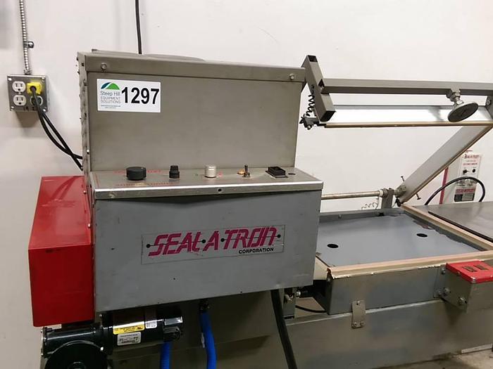 Used Seal-a-Tron L-bar Sealer and Heat Tunnel