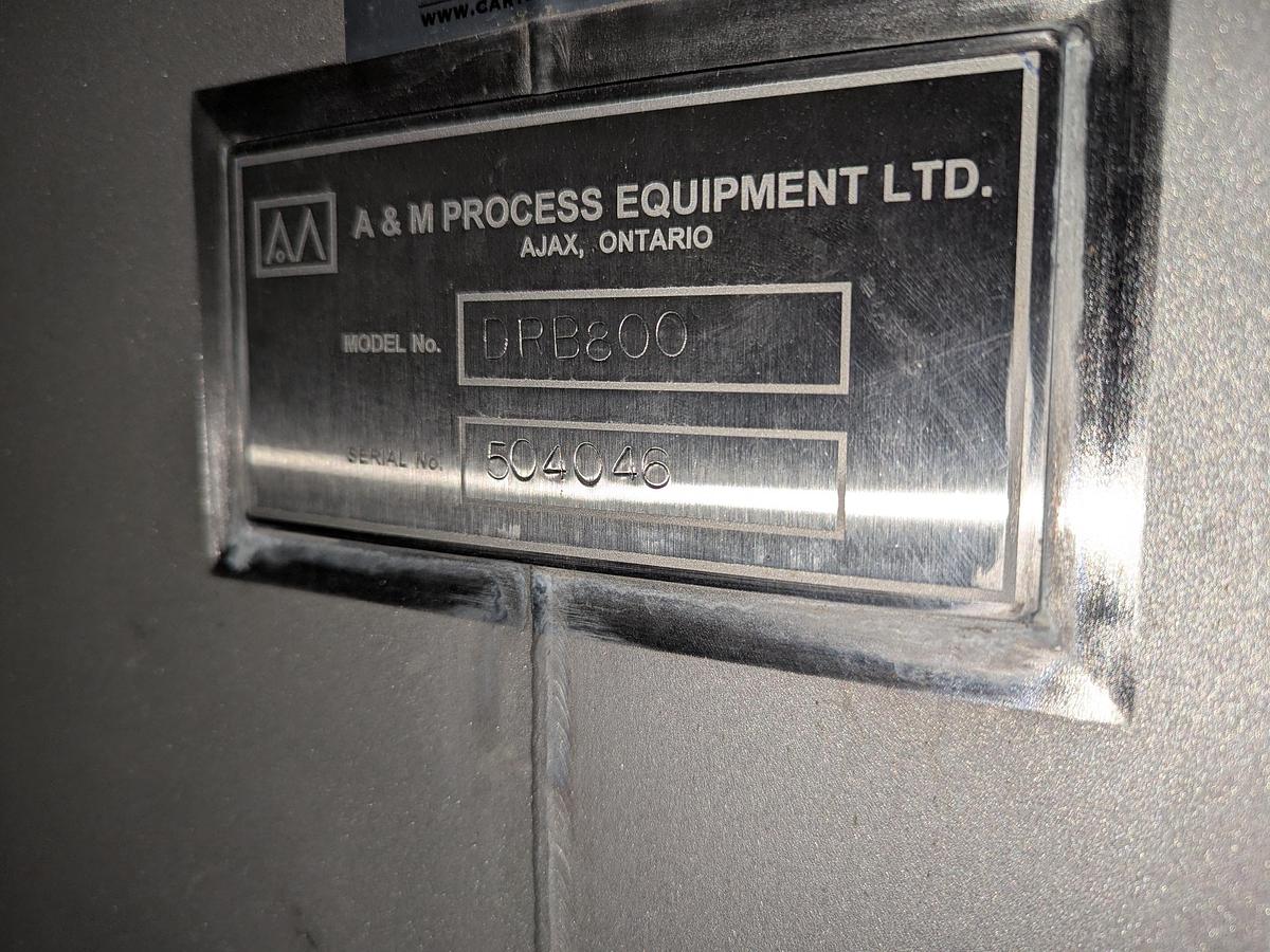 Used A&M 80 Cu. Ft. Double Ribbon Blender
