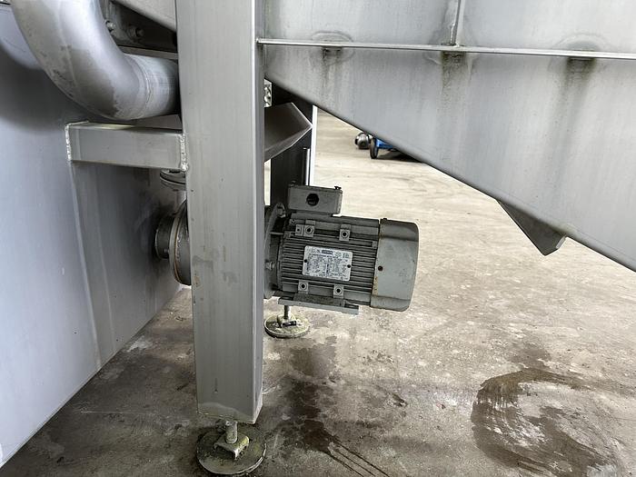 Used DTS Produce Corkscrew Wash Tank