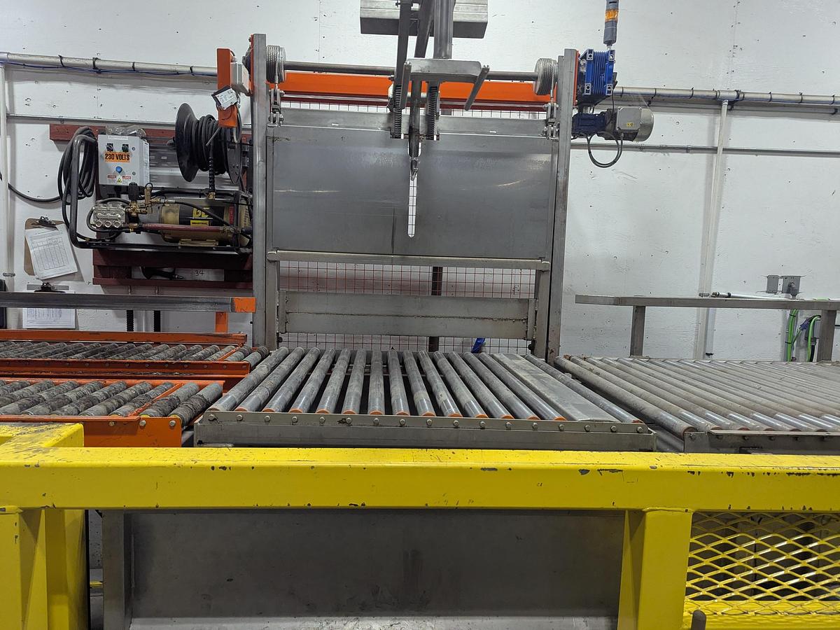 Used Van Wamel Tree Fruit Sorting and Packing Line