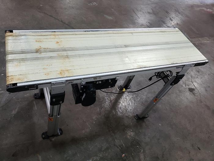 Used Dorner 2200 Series 5' Flat Belt Conveyor