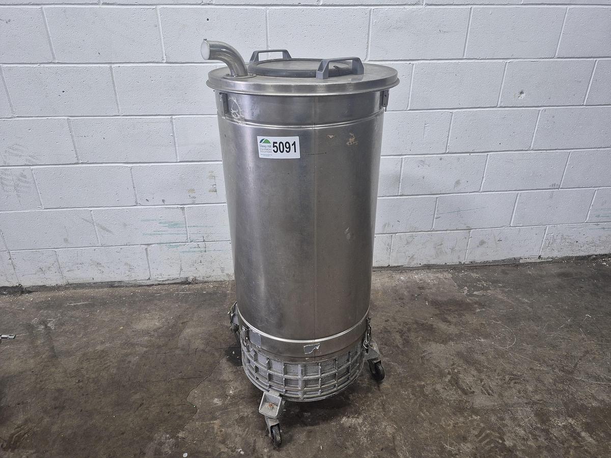 Used Vacuum Canister for Trimmings