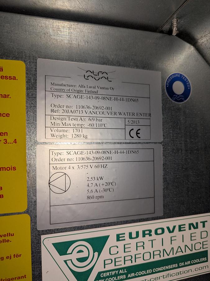 Used Compresseurs François CE6 Air Compressor