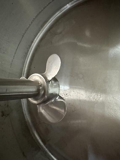 Used Stainless Steel Tank w/ Sharpe Mixer