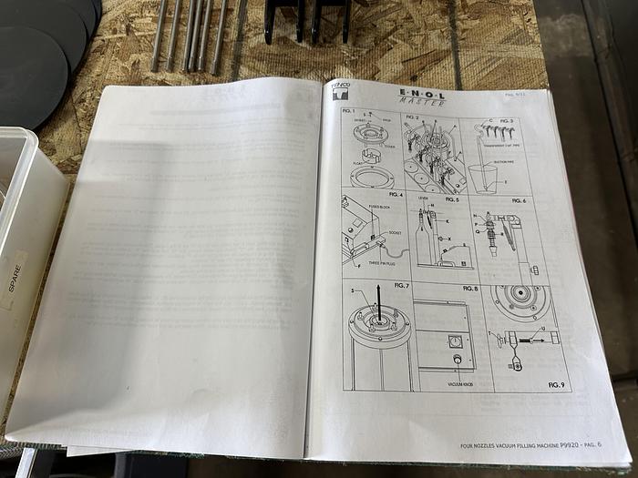 Used Tenco ENOLMASTER Vacuum Bottling Machine