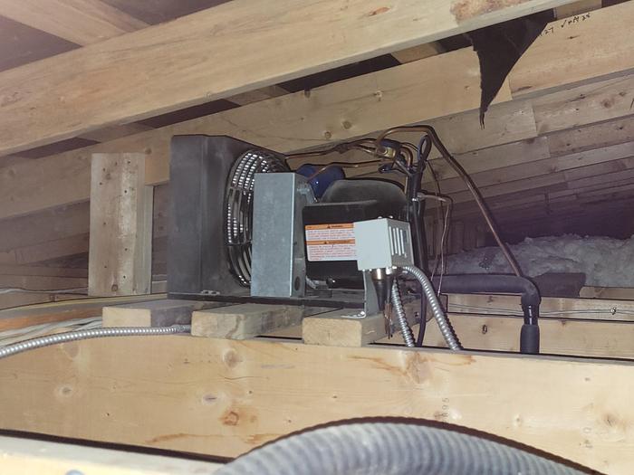 Used Cheese Room Cooler Unit with Compressor