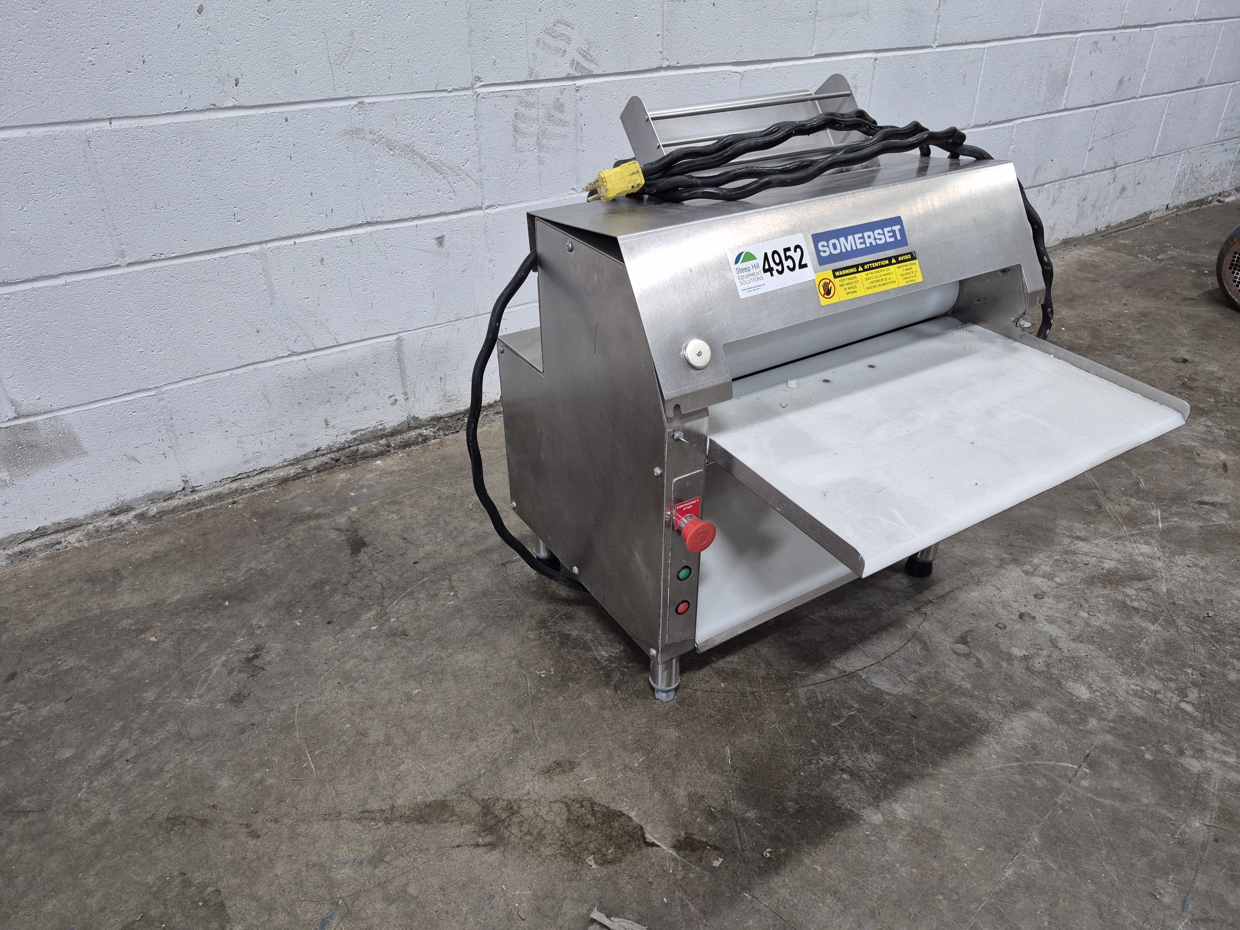 Used Somerset CDR-2000 Double Pass Dough Sheeter