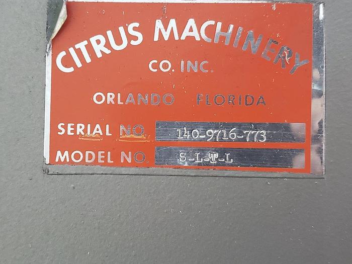 Used Citrus Depalletizer