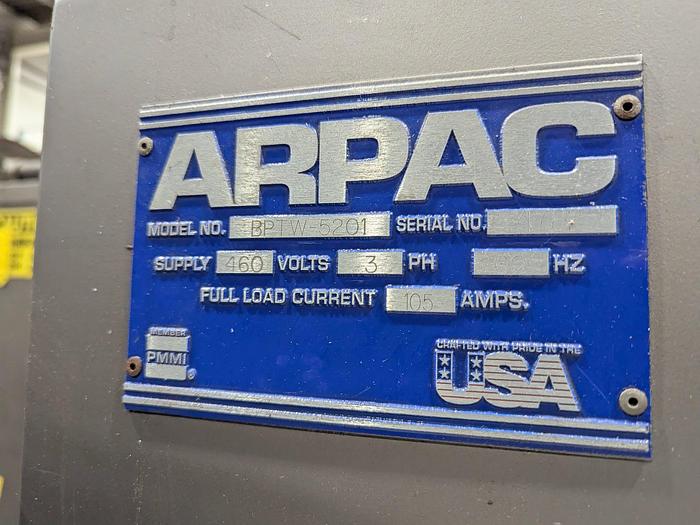 Used Arpac BPTW-5201 Shrink Bundler
