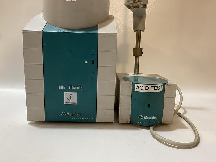 Used Metrohm 905 Titrando Titrator with Stirrer
