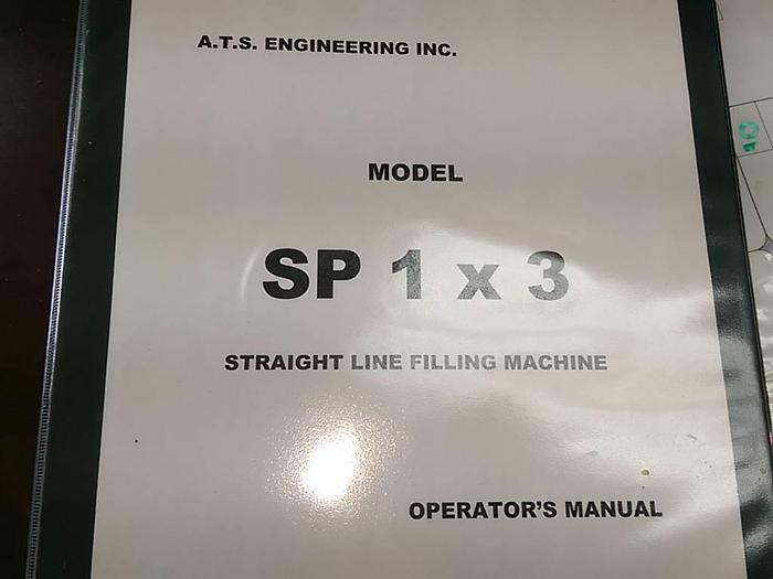 Used ATS SP1X3 Straight Line Filler & Sealer