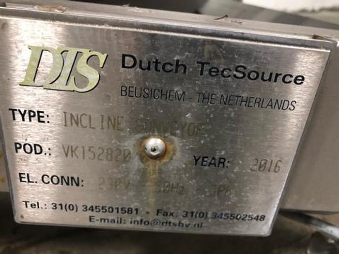 Used DTS 5' High Incline Conveyor