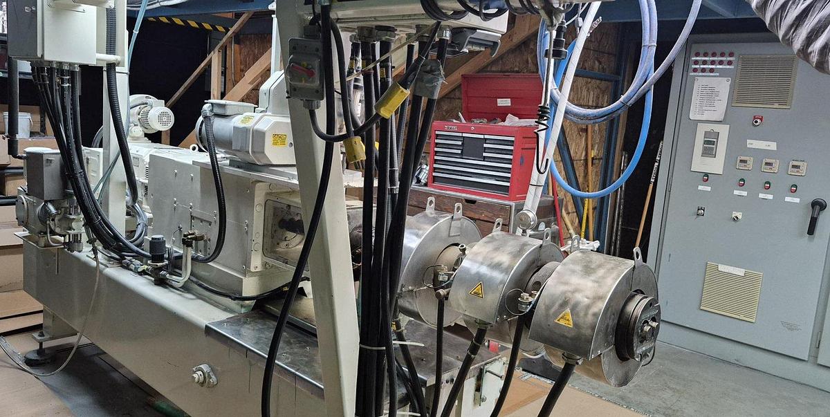 Used Clextral BC 45 Twin-Screw Extruder