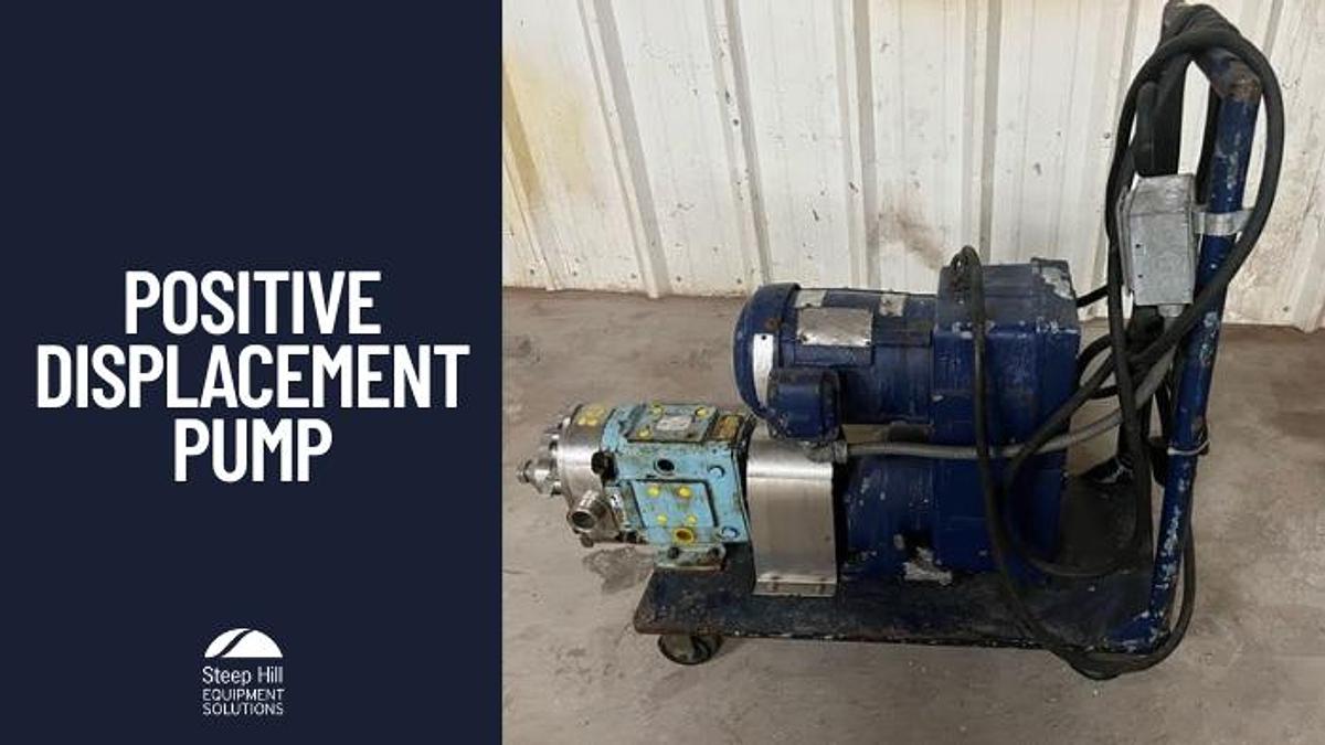 Used Waukesha Size 30 Sanitary PD Pump