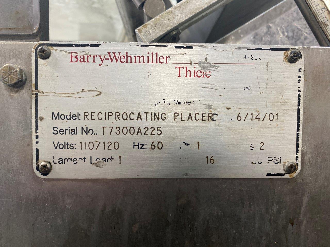 Used B-W Thiele Reciprocating Placer