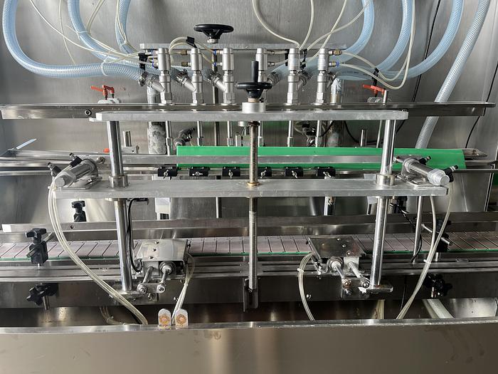 Used 6-Head Bottle Filler