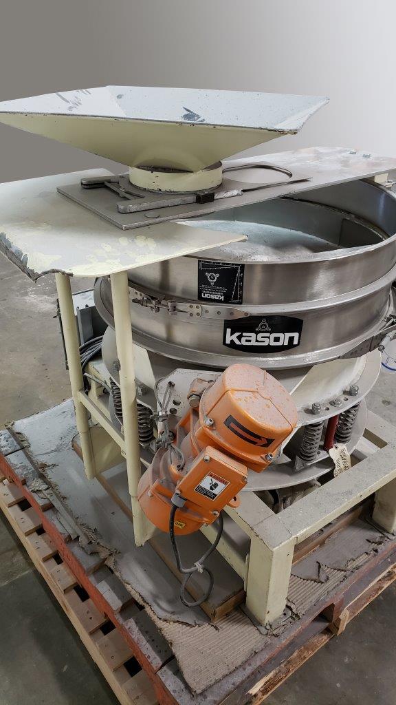 Used Kason K30 Flo Thru Vibratory Flour Sifter