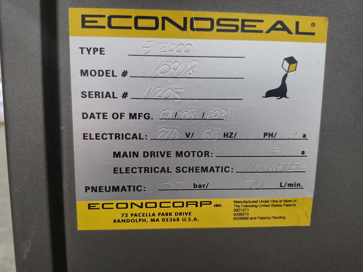 Used Econocorp Econoseal E 2000 Horizontal Cartoner