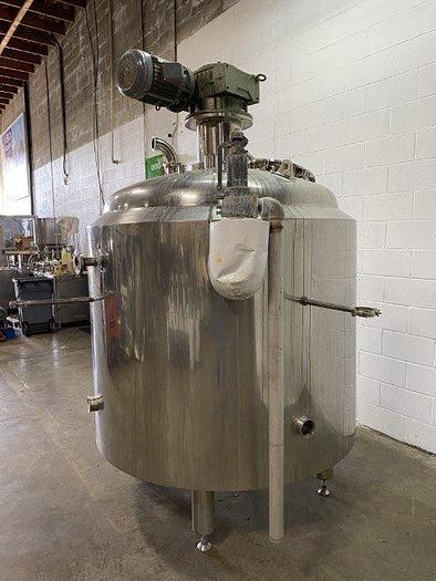 Used 600 Gallon Jacketed Mix Tank