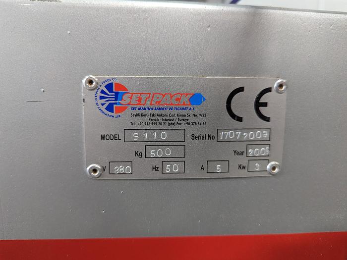 Used Set Pack S110 HFFS Sachet Former