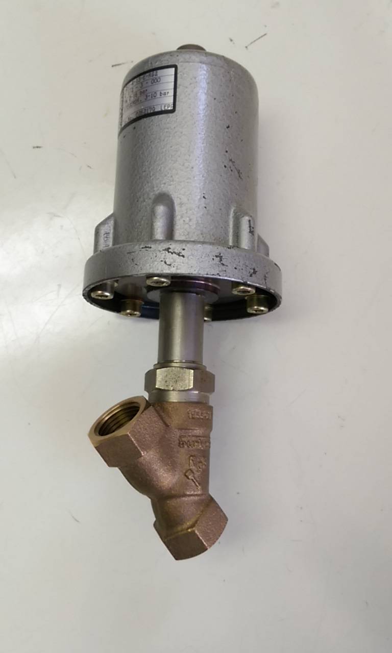 Used Burket Angle Body Piston Valve