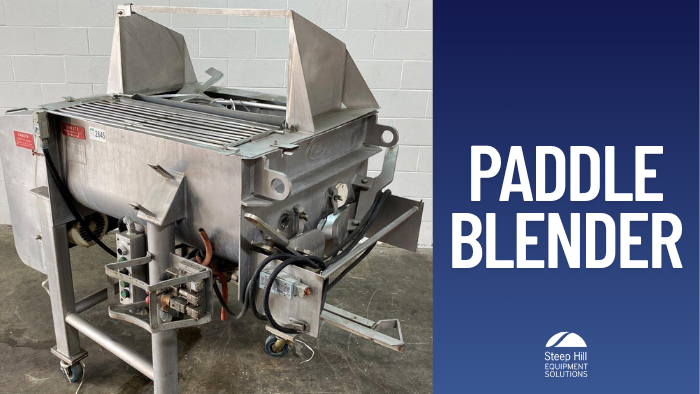 Used Rietz RS-15 SS Twin-Shaft Paddle Blender