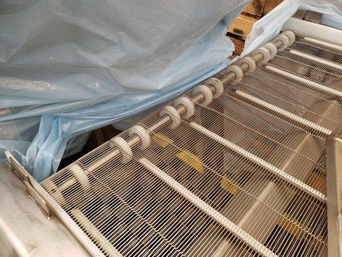 Used 10' Wire Belt Inspection Conveyor