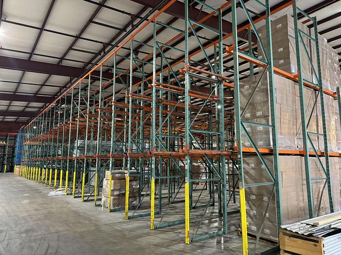 Used Push-Back Pallet Racking