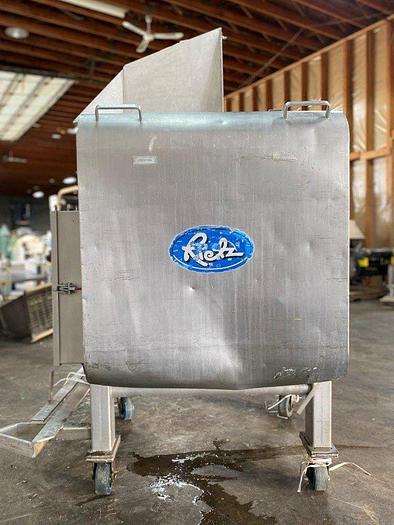 Used Rietz RS-15 SS Twin-Shaft Paddle Blender