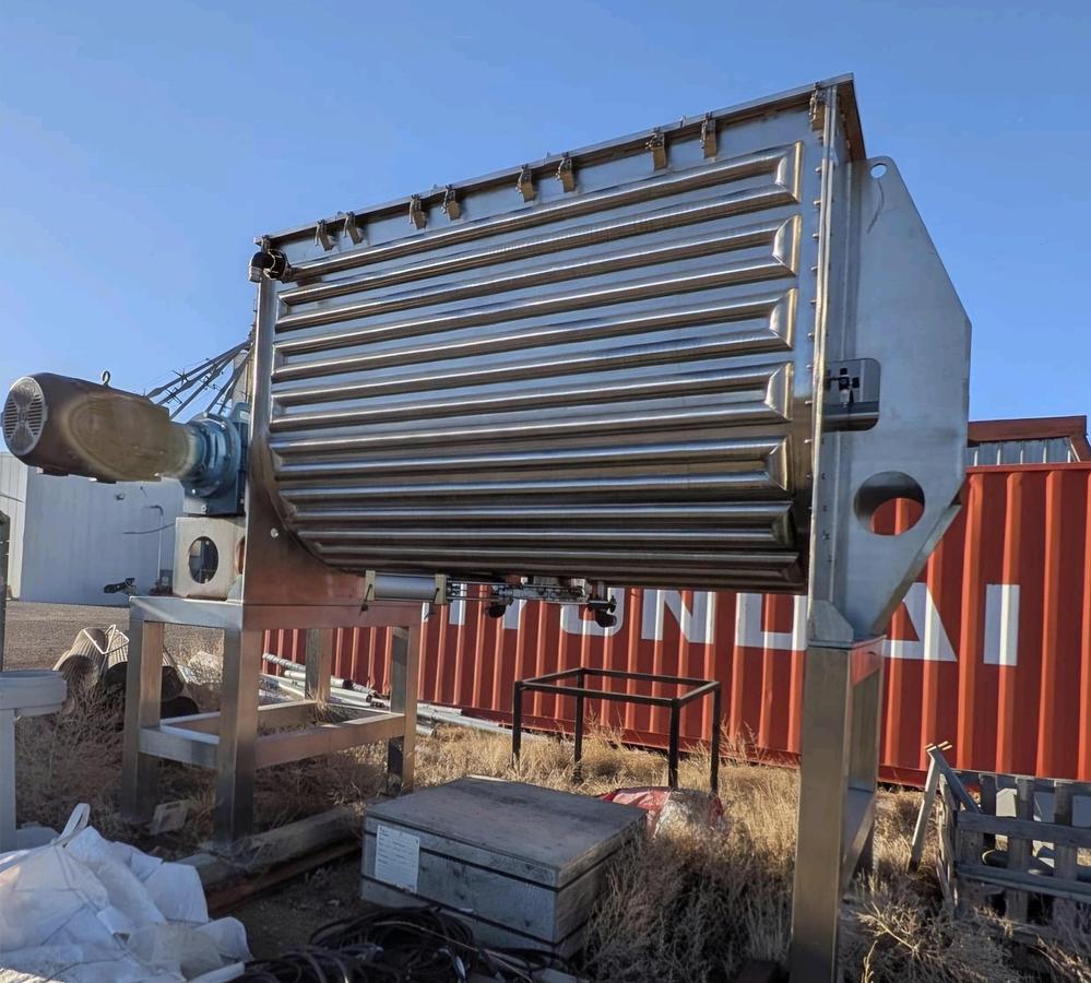 Used Industrial Jacketed Ribbon Blender