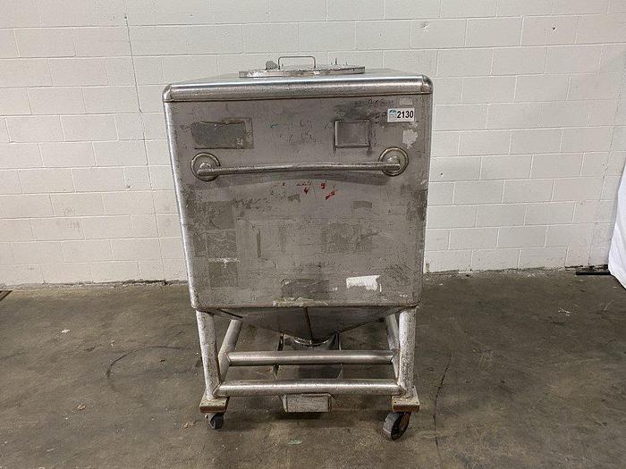 Used TranStore 400 Gallon Storage Tote