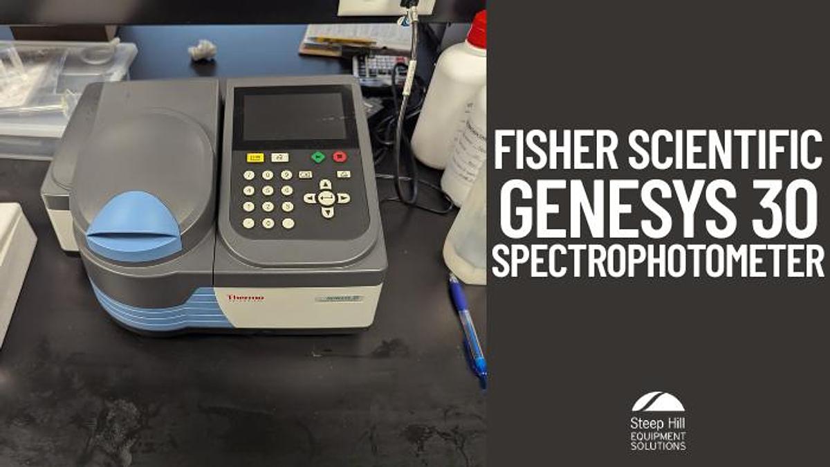 Used ThermoFisher Scientic GENESYS 30 Visible Spectrophotometer