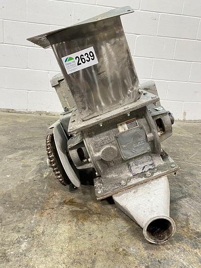 Used MAC MD20 SS Rotary Airlock Valve