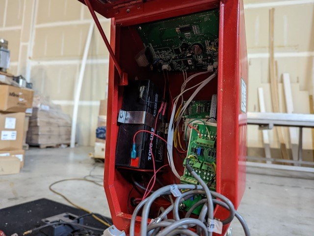 Used Optima OP-900A Pallet Jack Scale