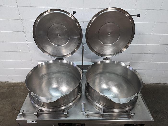 Used Twin 40 Gallon Kettles