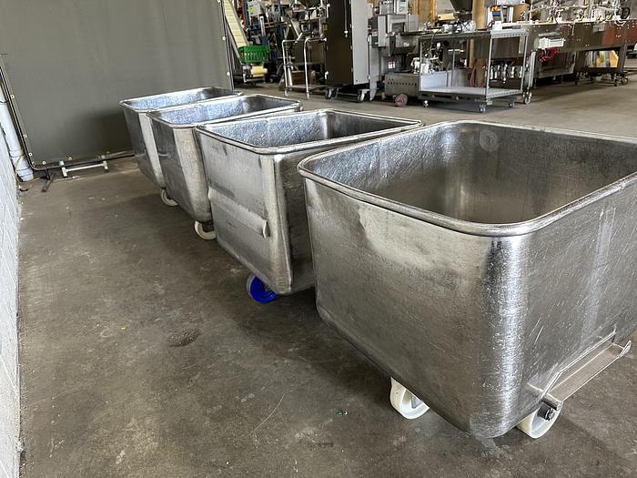 Used Stainless Steel Meat Buggies