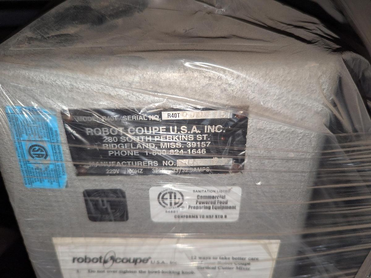 Used Robot Coupe R40T Mixer