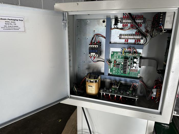 Used TeleSonic SB-80V VFFS Volumetric Filler