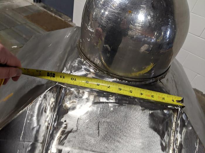 Used 200 Gallon SS Square Hopper