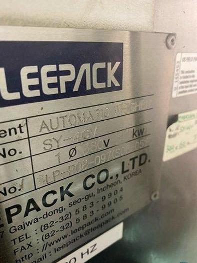 Used LeePack RP Simplex Rotary Fill Seal Machine