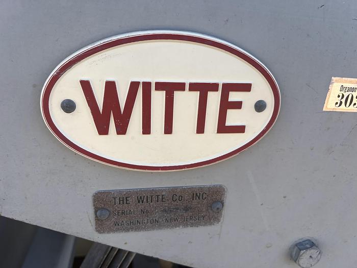 Used Witte Vibrating Fluid Bed Dryers