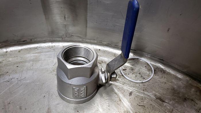 Used 40 Gallon Tank with Ball Valve