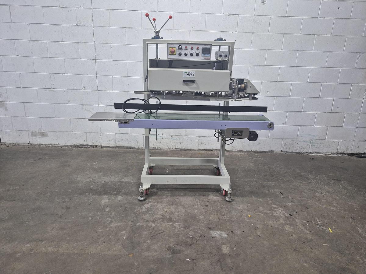 Used Vertical Continuous Band Sealer