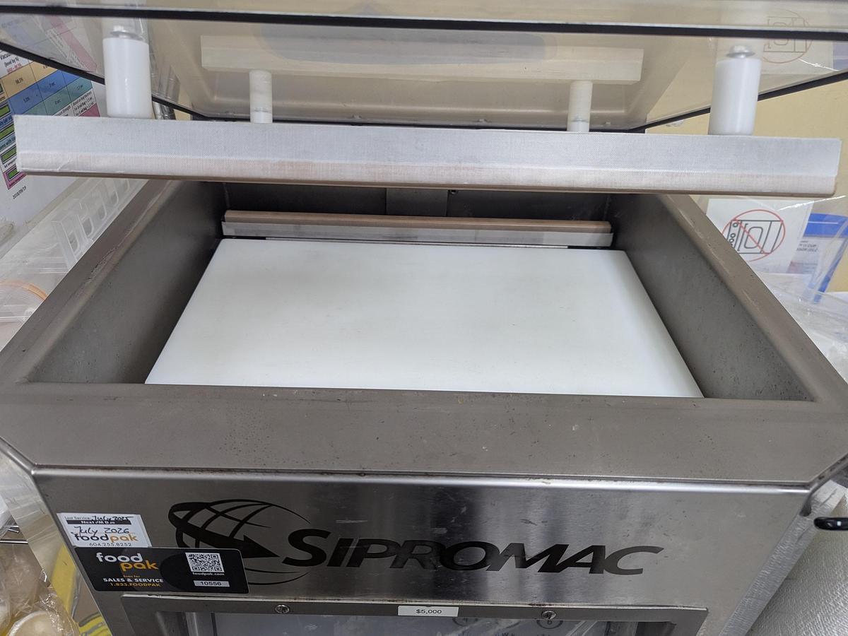 Used Sipromac 350D Vacuum Sealer with Stand
