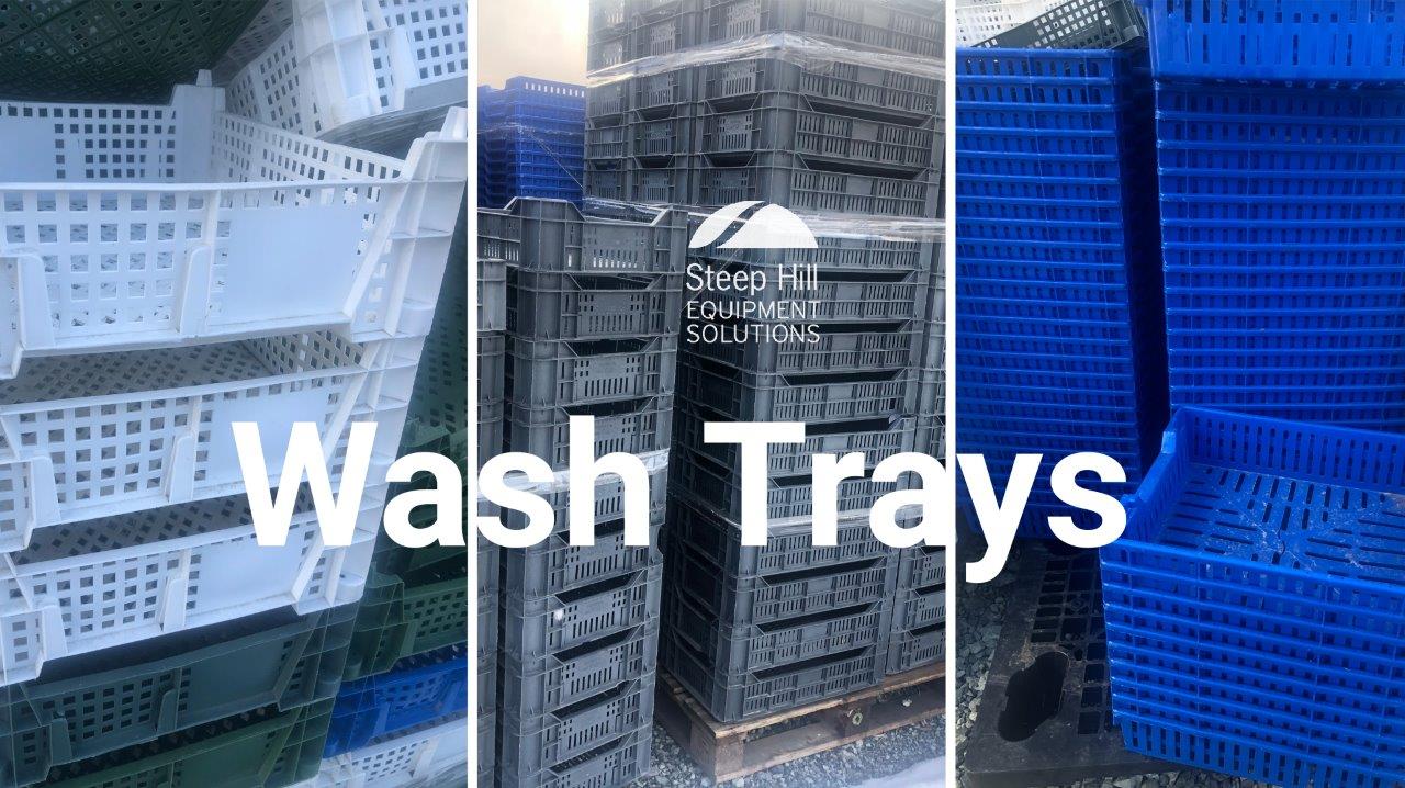 Used Wash Trays