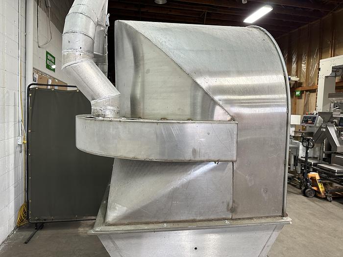 Used WAM Single Shaft Screw Feeder with Hopper